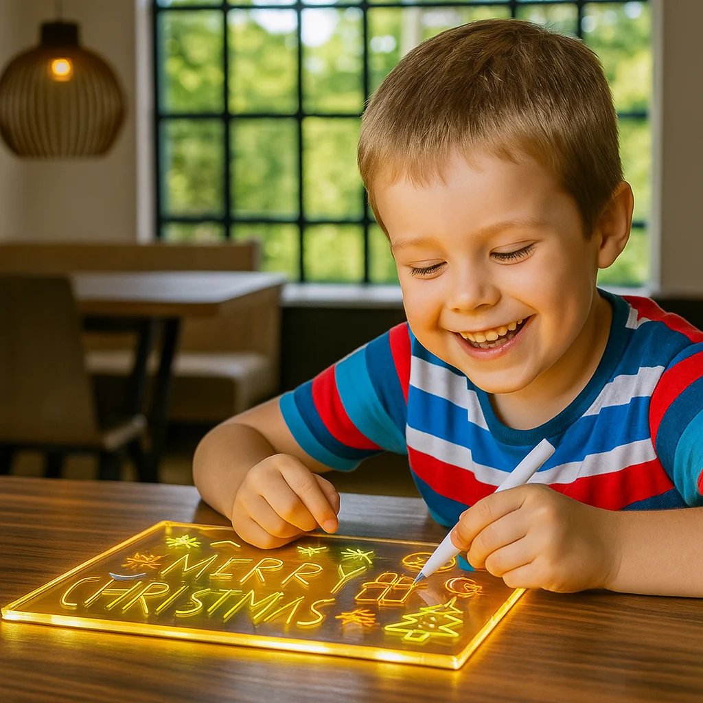 🎁Luminous Led Drawing Board For Children